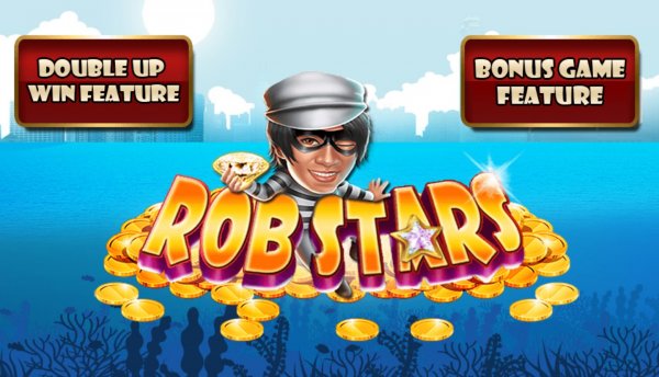 สัญลักษณ์ภายในสล็อต Spadegaming Rob Stars