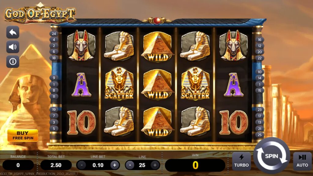 God Of Egypt SPINIX PGSLOT เว็บตรง