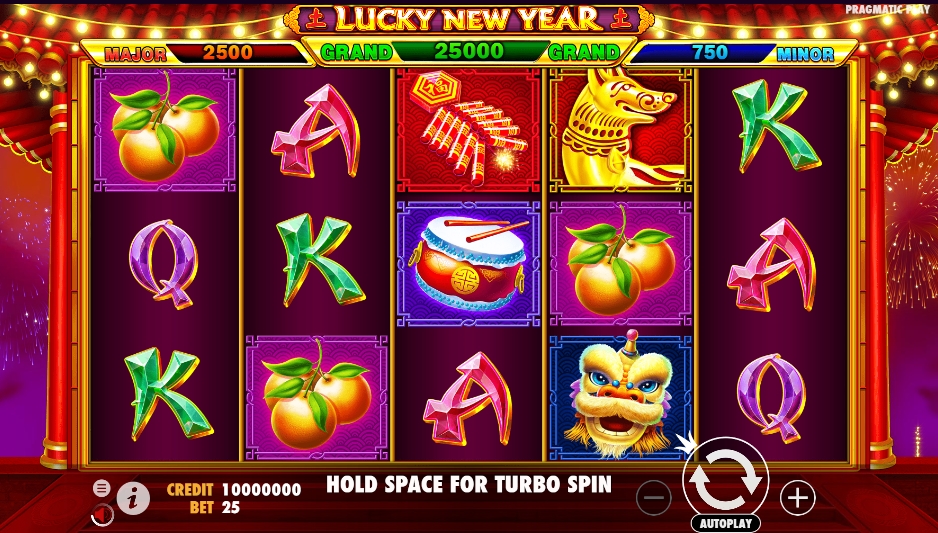 Lucky New Year ทดลองเล่นสล็อต Pragmatic Play สมัคร Slot PG