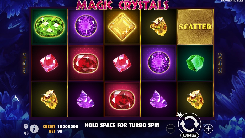 Magic Crystals Pramatic Play PG สล็อต ทางเข้า