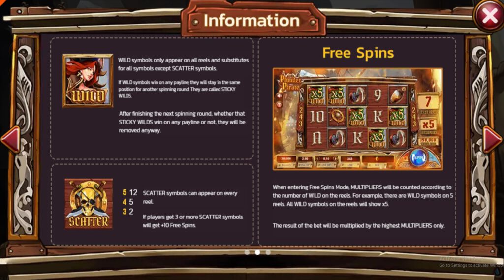 Plunder Pirate SPINIX PG SLOT ฟรีเครดิต