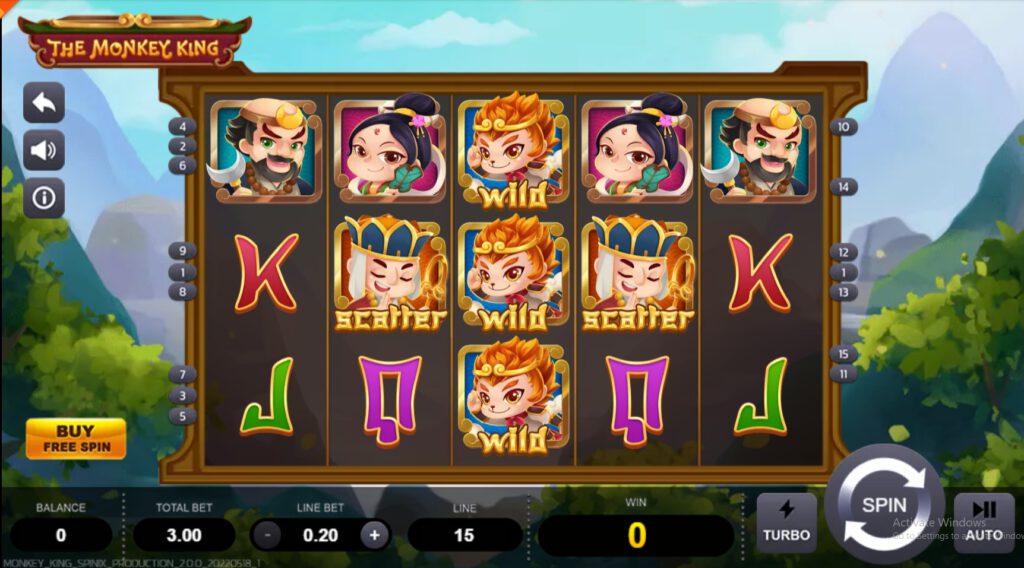 The Monkey King SPINIX PGSLOT ทางเข้า