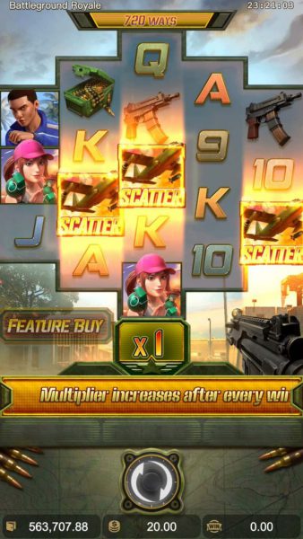 Battleground Royale สล็อต  PG PGSLOT-SLOT ฟรีเครดิต