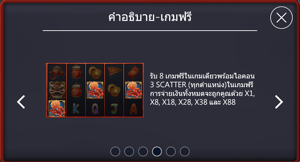 ฟีเจอร์พิเศษพิชิตโบนัสเกม PG สิงโตรวย