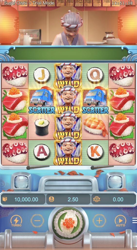 สรุปเกม SLOT PG ซูชิอร่อย