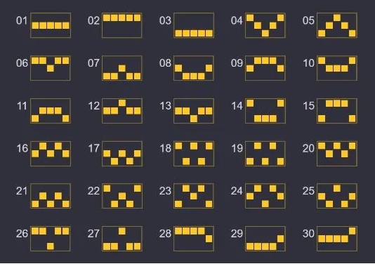 สัญลักษณ์ภายในสล็อต Tree of Fortune